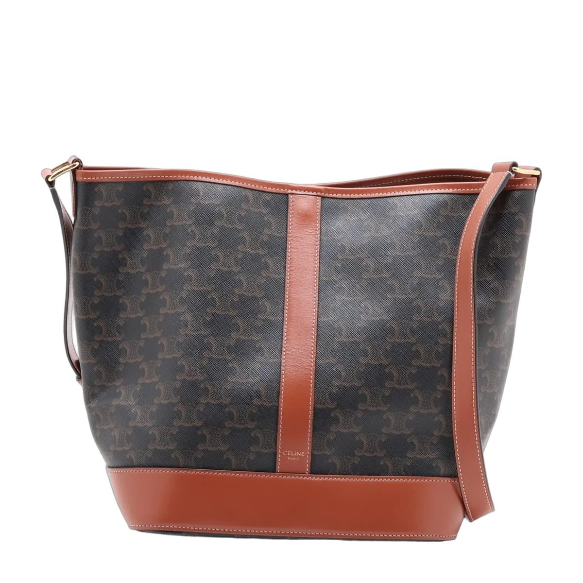 Celine Triomphe Medium Bucket