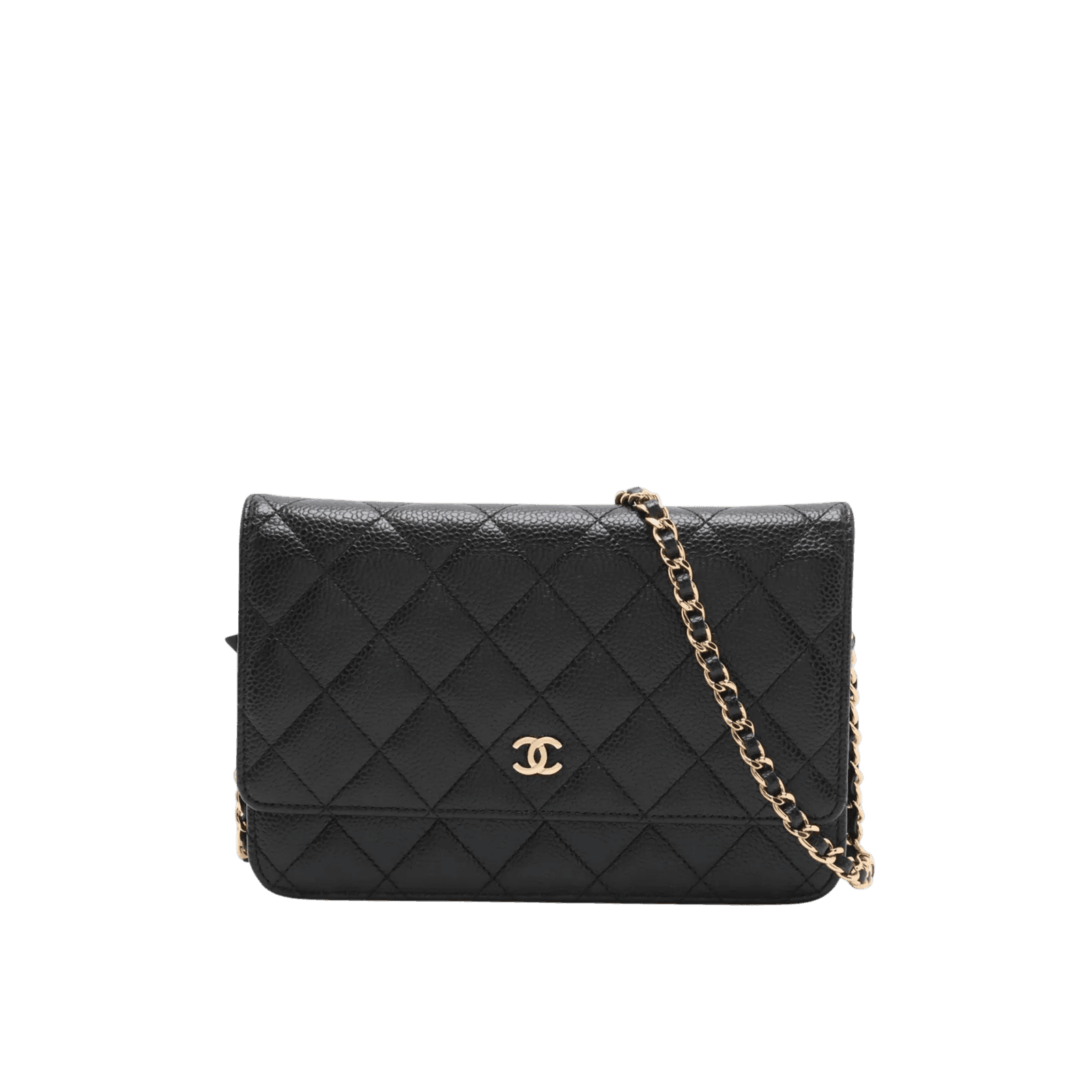 Chanel Caviar Wallet on Chain