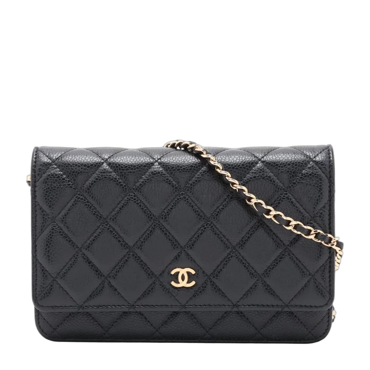 Chanel Caviar Wallet on Chain
