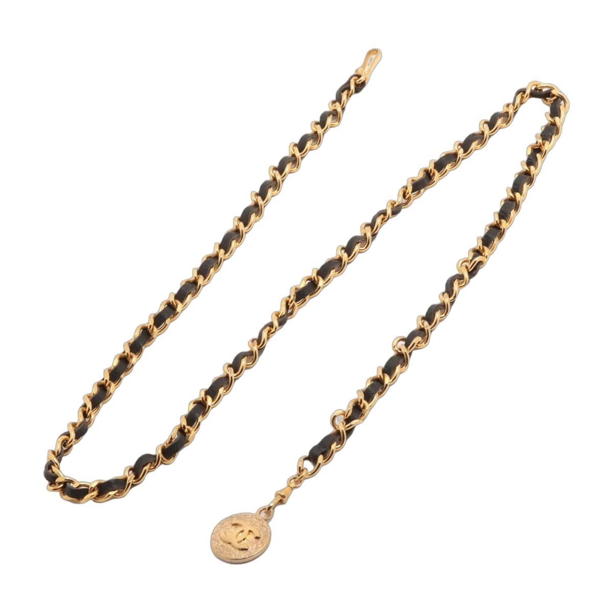 Chanel Coco Mark Leather Bracelet