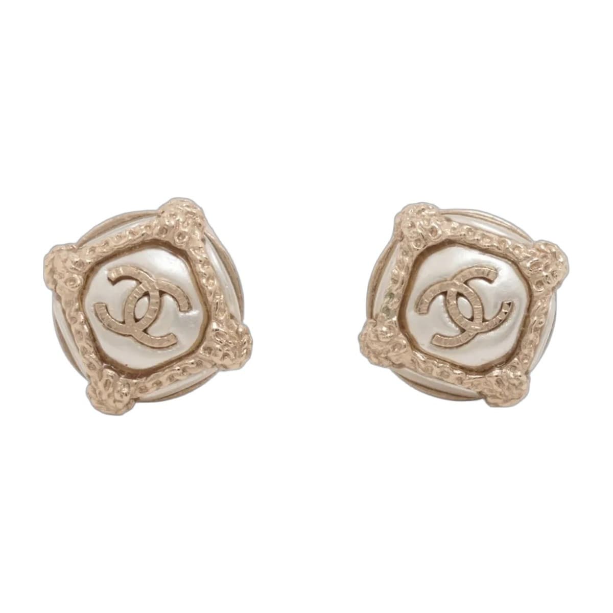 Chanel Coco Mark Pearl Brooch