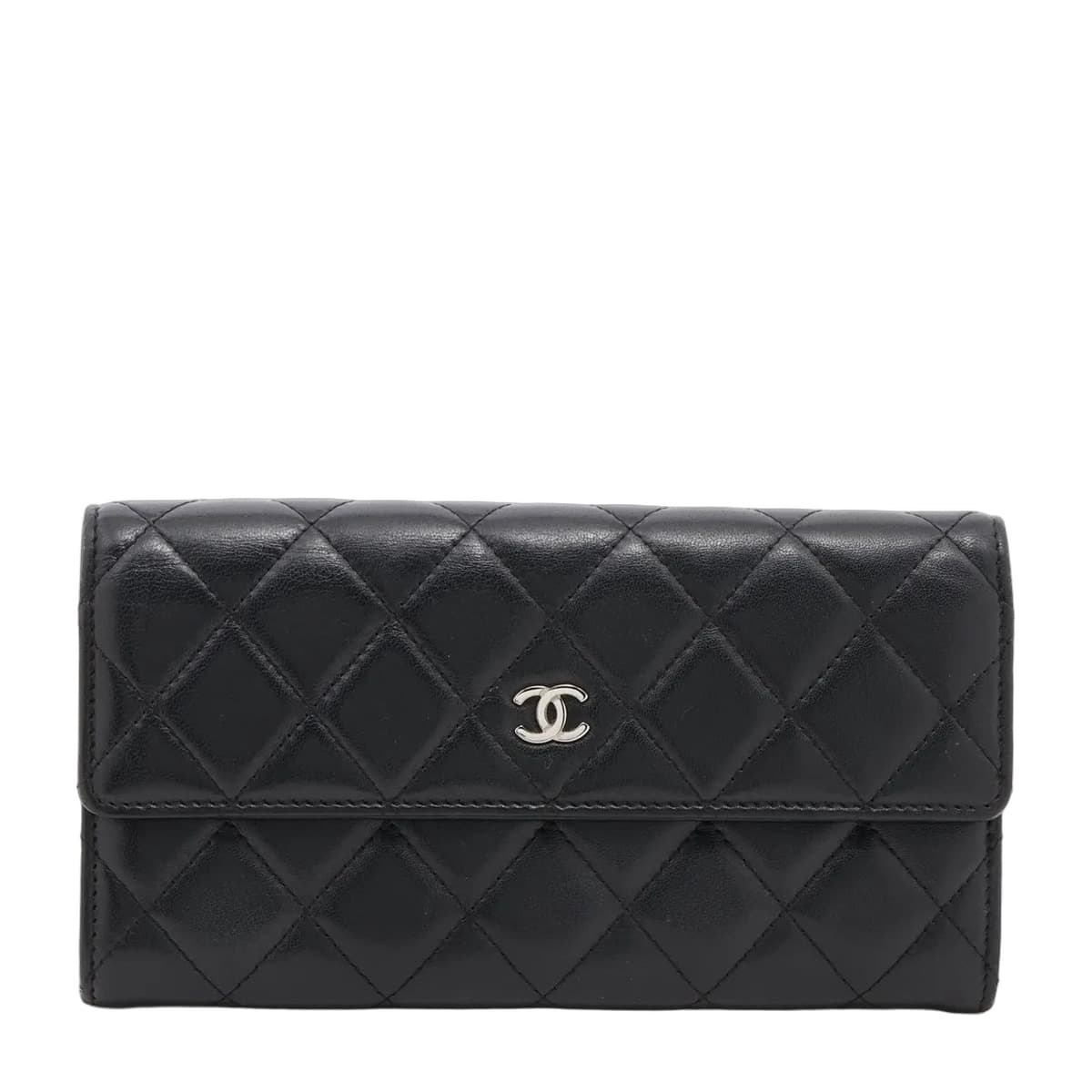 Chanel Lambskin Long Wallet