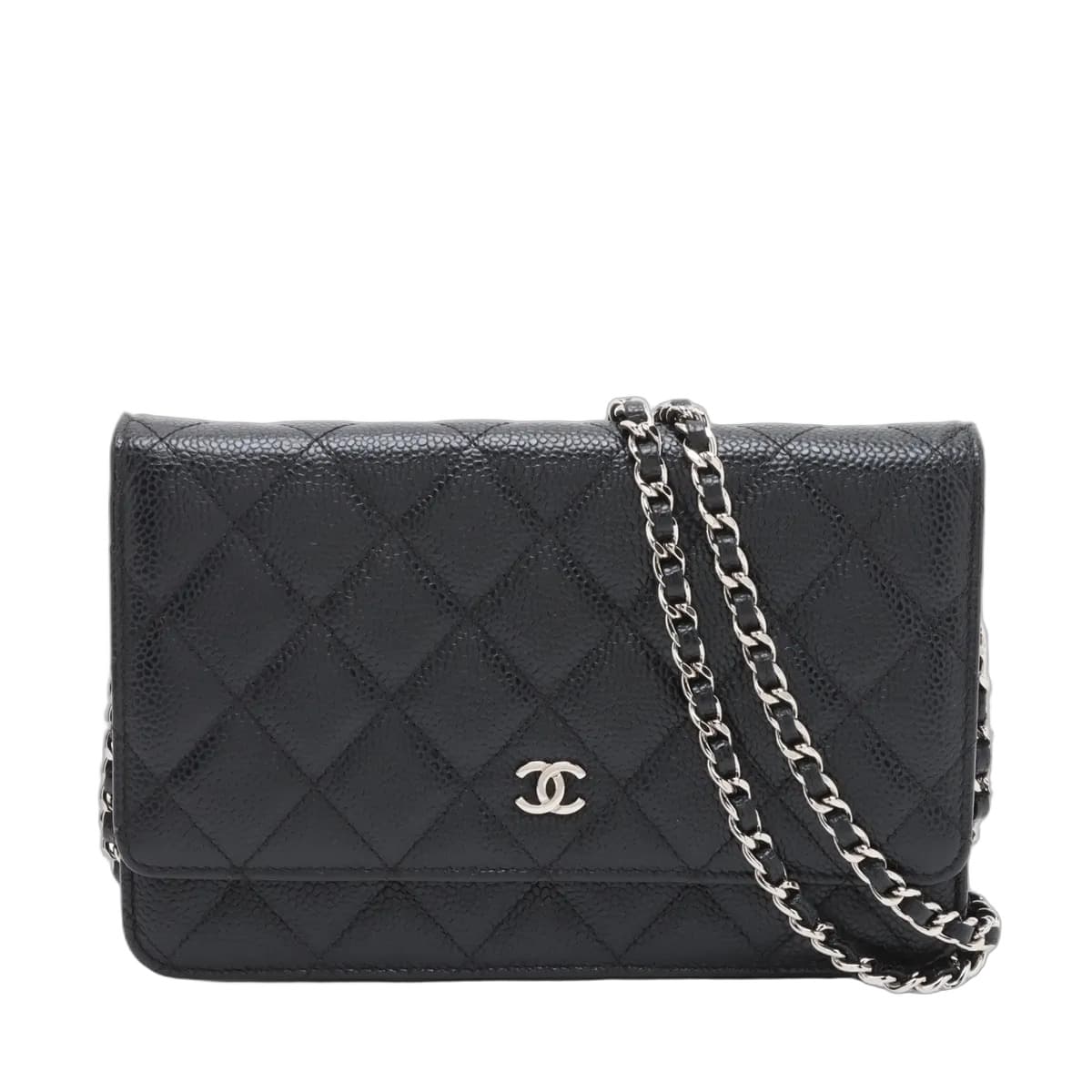 Chanel Matelassé Caviar Chain Bag