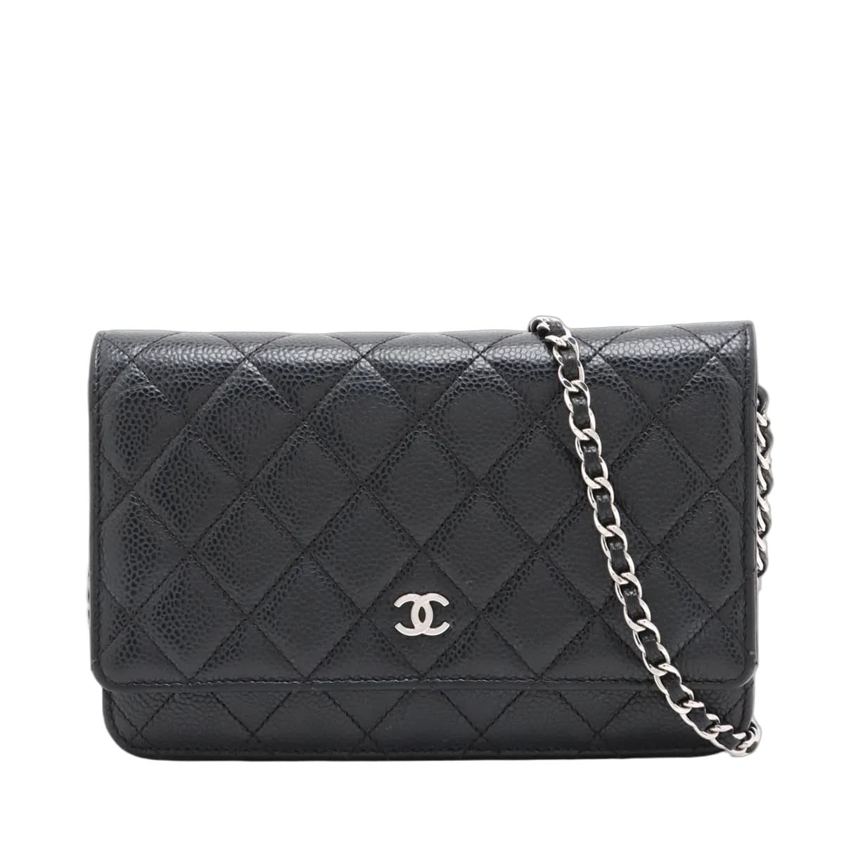 Chanel Matelassé Caviar Chain Bag