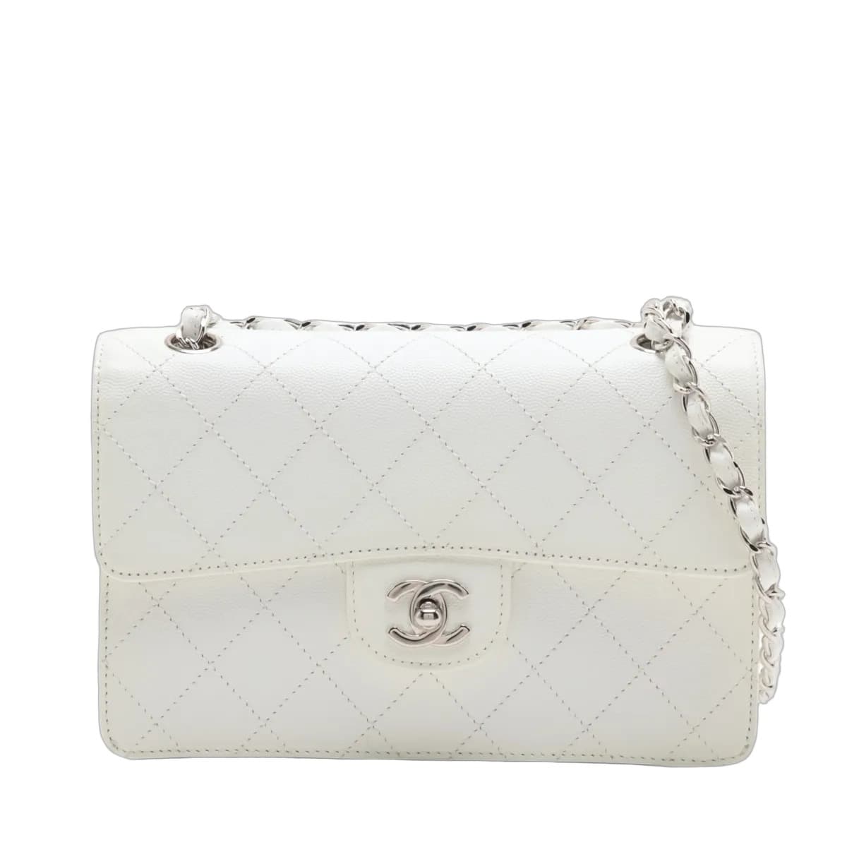 Chanel Matelassé Caviar Chain Bag