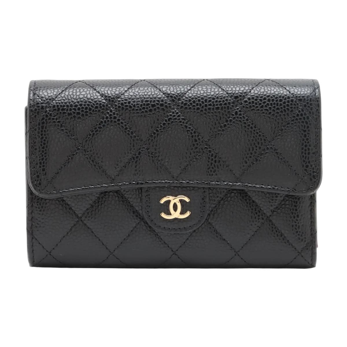 Chanel Caviar Long Wallet