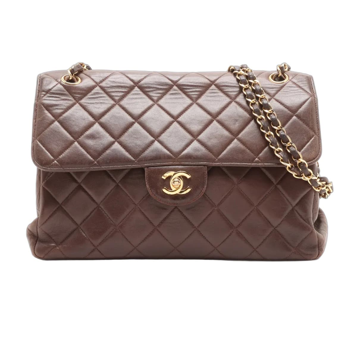 Chanel Matelassé Lambskin Chain Bag