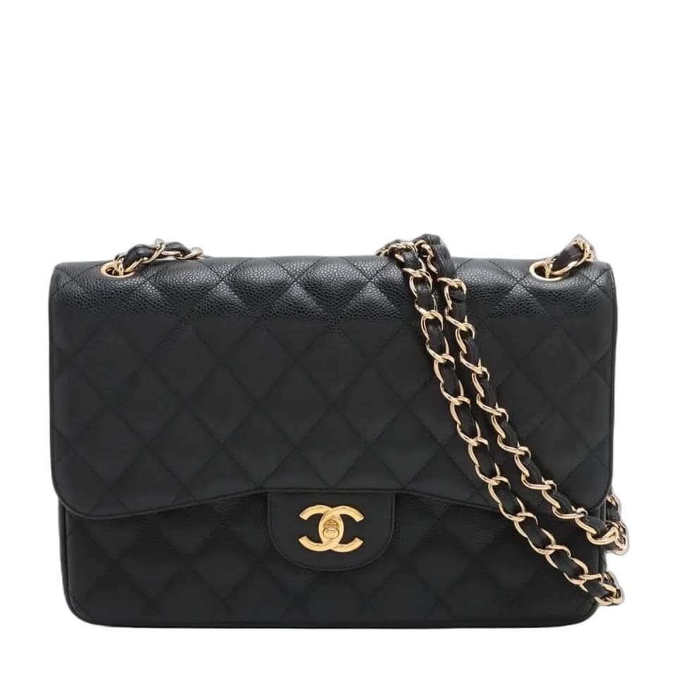 Chanel 30 Caviar Double Flap