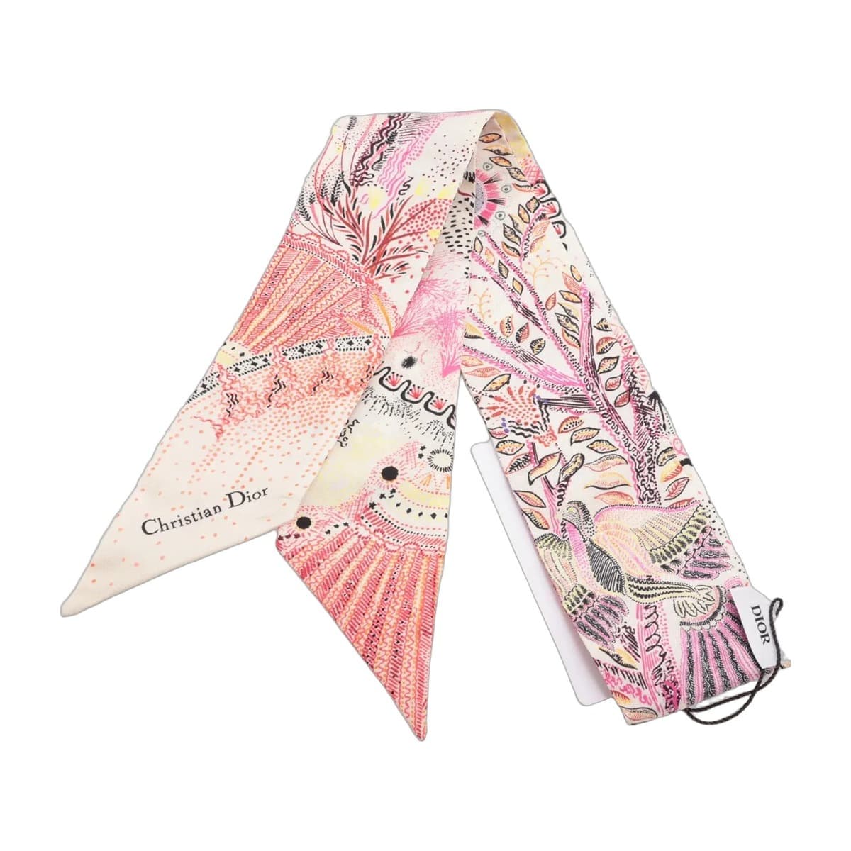 Christian Dior Mitzah Silk Scarf