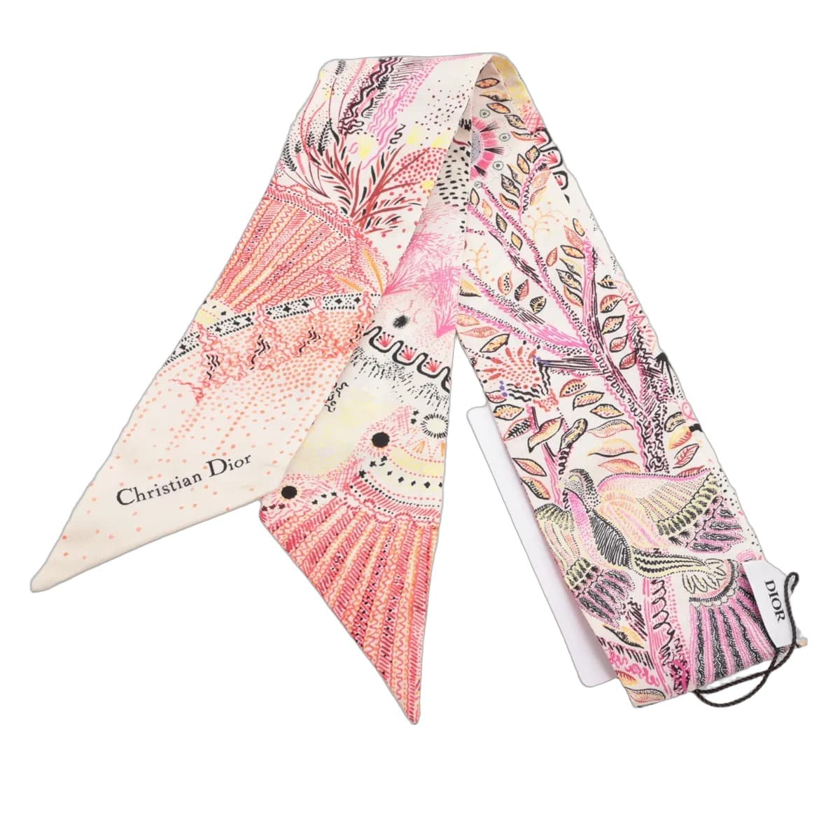 Christian Dior Mitzah Silk Scarf