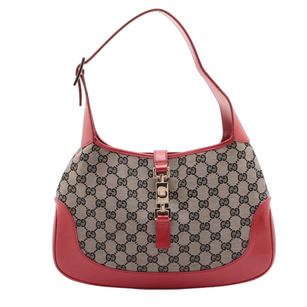 Gucci GG Canvas Jackie Shoulder Bag
