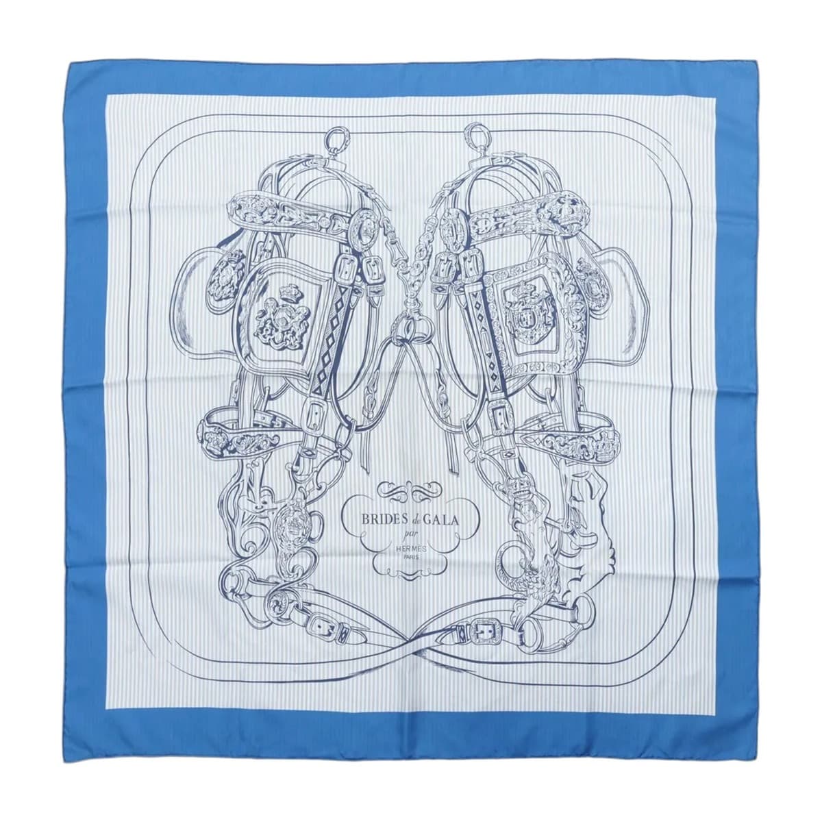 Hermès Carré 90 Brides de Gala Silk Scarf