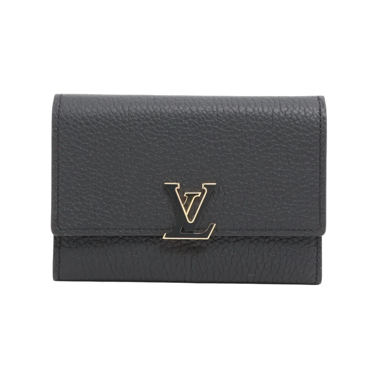 Louis Vuitton Taurillon Portefeuille Capucine Compact