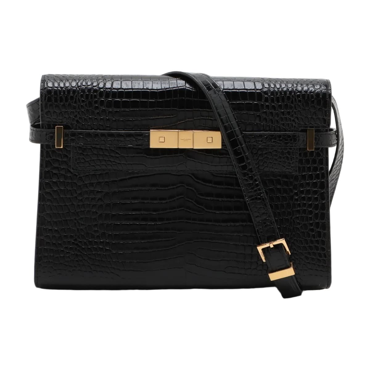 Saint Laurent Manhattan Mock Croc